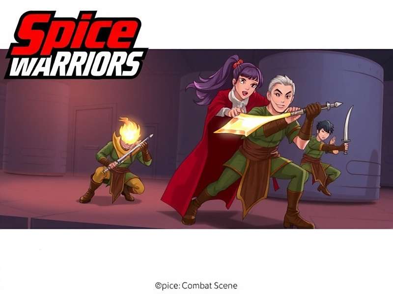Spice Warriors Turn-based Combat Spice Warriors Combat Scene